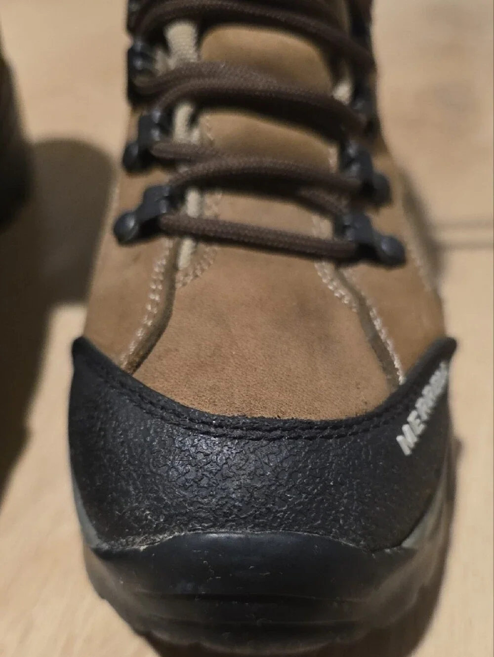 Vintage Merrell Sawtooth Hiking Boots - Walnut Tan